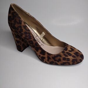 Libby Edelman leopard Print Pumps Shoes